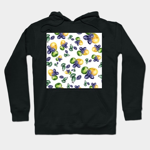 Fruit Salad Hoodie by Art by Ergate